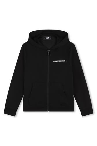 KARL LAGERFELD Sweatjacke schwarz