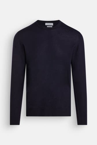 DANIELE FIESOLI Wollpullover nachtblau