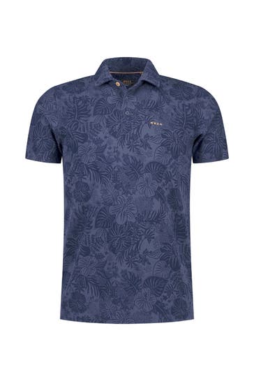 NEW ZEALAND AUCKLAND Polo-Shirt gemustert