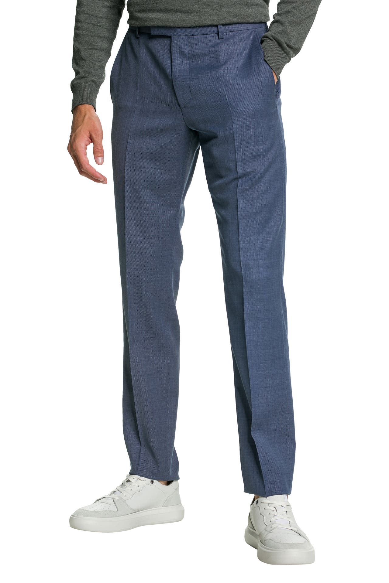 STRELLSON Wollmixhose blau, Bild 1