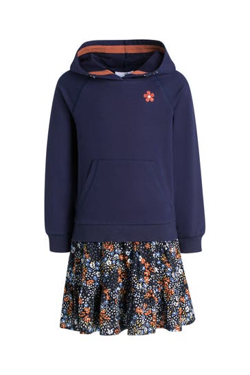 HAPPY GIRLS Hoodiekleid mehrfarbig