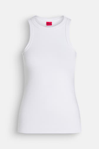 HUGO Top weiß