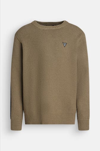 GUESS Strickpullover oliv