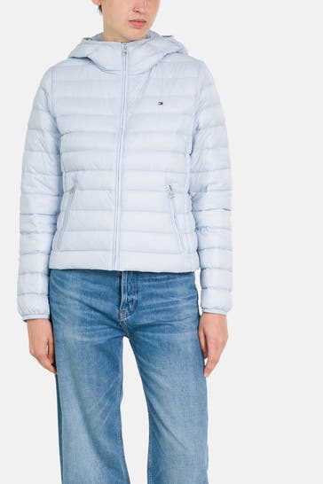 TOMMY HILFIGER Light-Daunenjacke hellblau