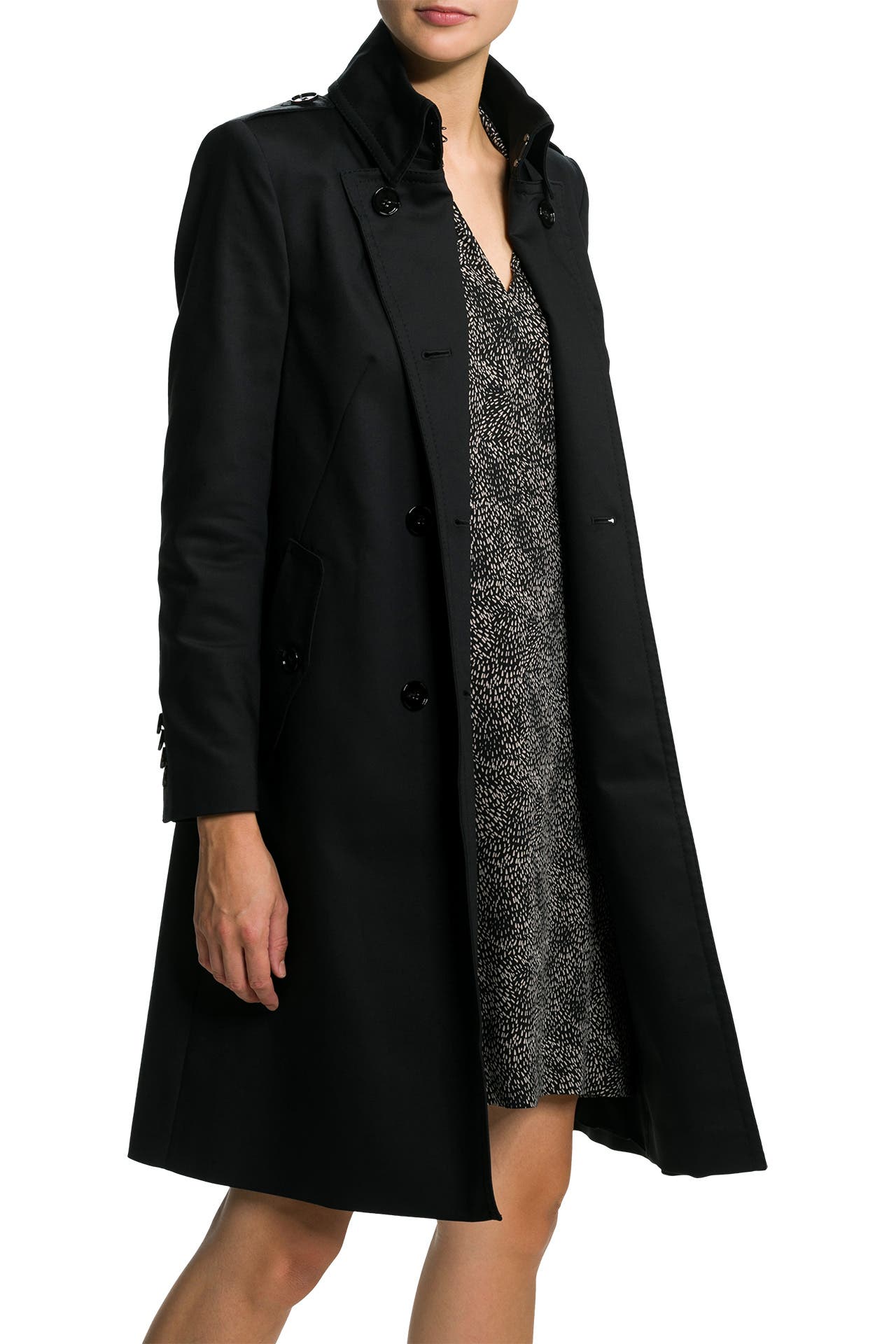 Mantel Hurley schwarz DRYKORN g nstig online kaufen Outletcity