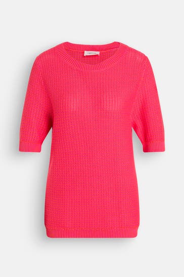 CARTOON Strickshirt orangerot