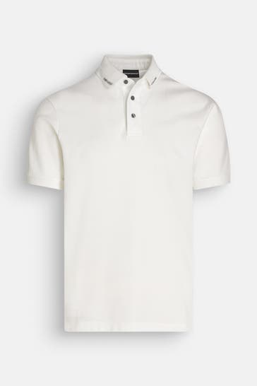 EMPORIO ARMANI Polo-Shirt weiß