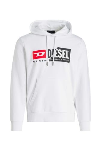 DIESEL Hoodie 'Girk' weiß