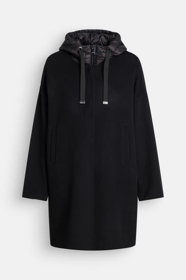 MABRUN 2-in-1 Daunen-Mantel 'Ersilia' schwarz