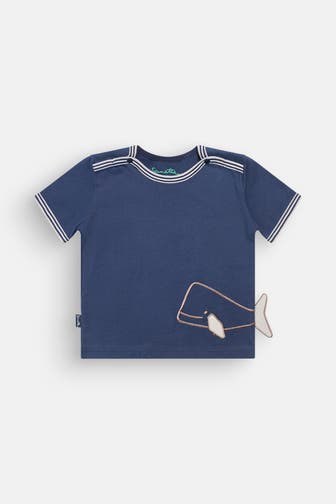 SANETTA T-Shirt zweifarbig