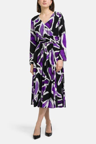 COMMA, Kleid gemustert