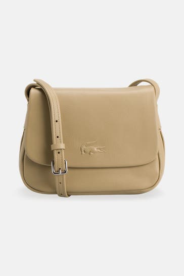 LACOSTE Umhängetasche beige