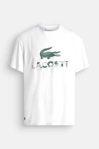 LACOSTE T-Shirt weiß