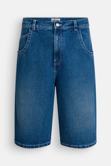 KENZO Jeansshorts blau