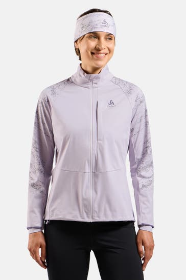 ODLO Funktionsjacke lavendel