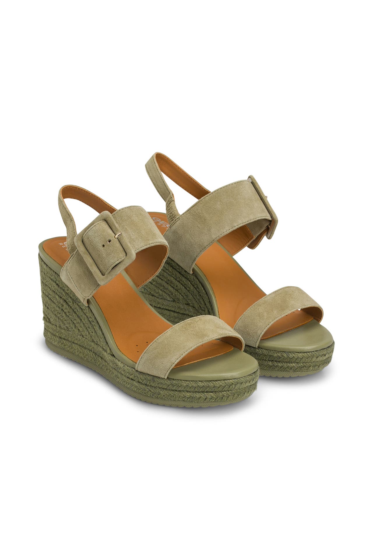 Geox Damen Sandalette 'Panarea D' – Wedge Mit Atmungsaktiver Sohle