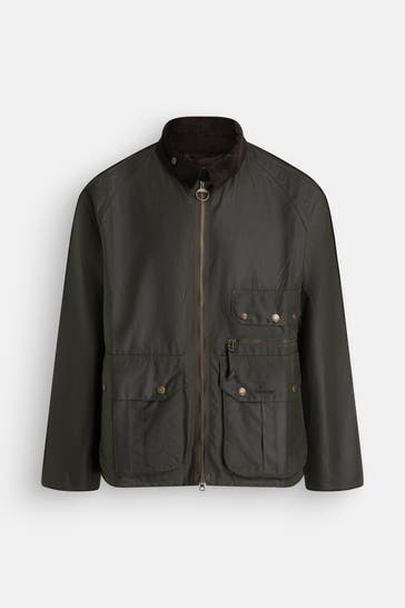 BARBOUR Übergangsjacke 'Blackett Spey' schwarz