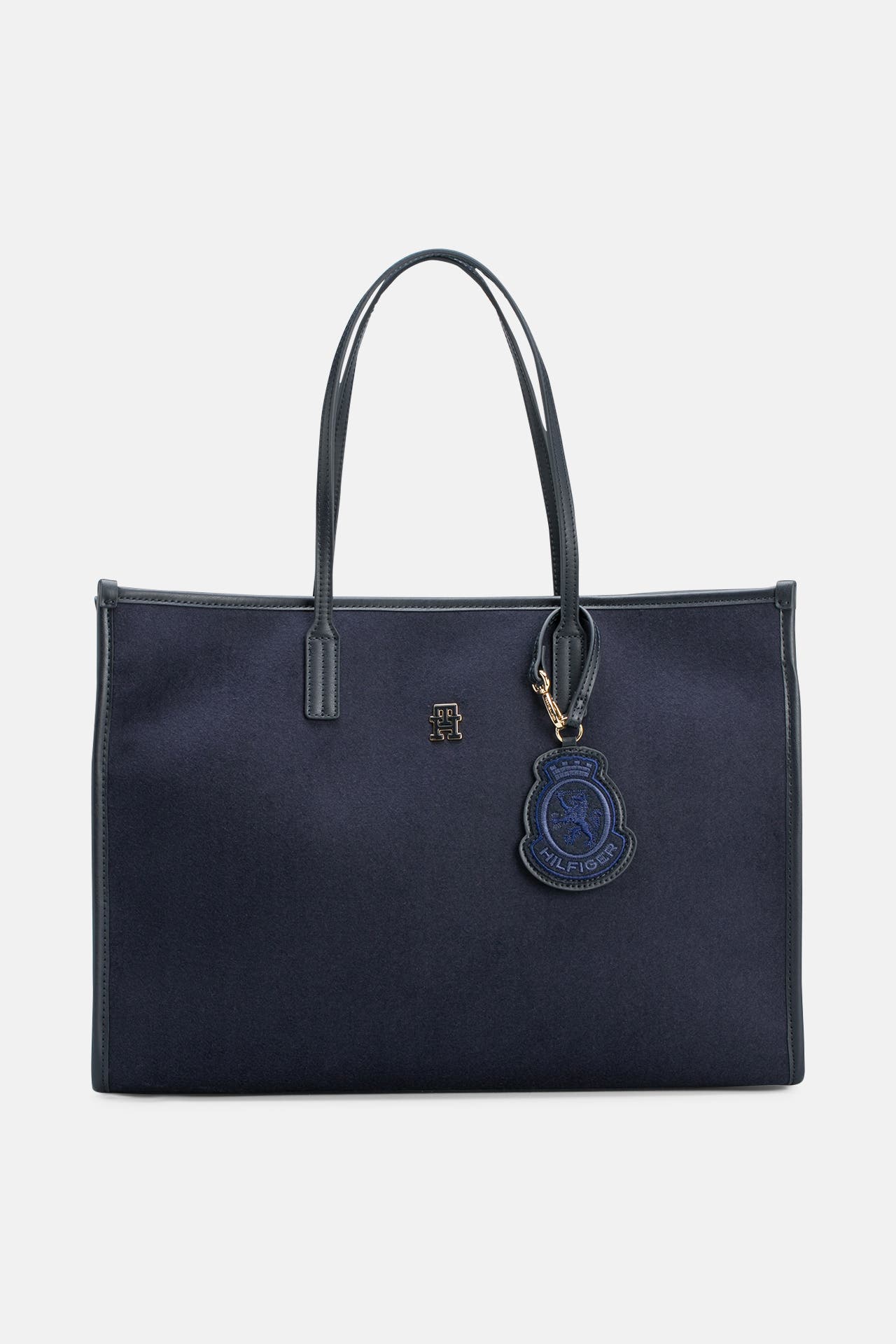 TOMMY HILFIGER Shopper 'Melton' dunkelblau, Bild 1