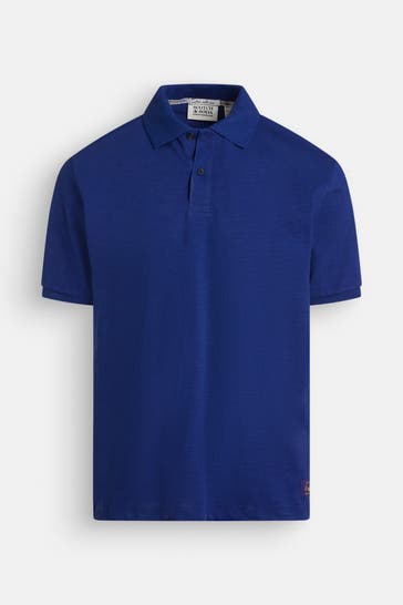 SCOTCH & SODA Polo-Shirt royalblau