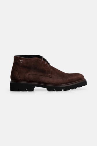 FLORIS VAN BOMMEL Desert-Boots 'Ribber' dunkelbraun