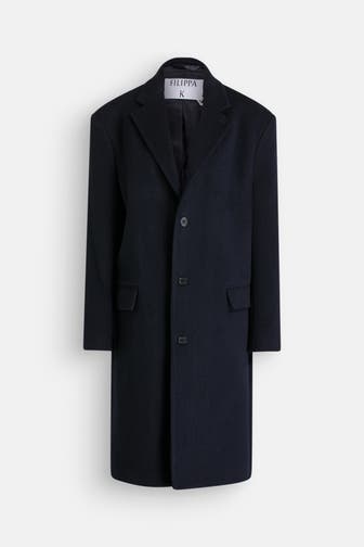 FILIPPA K Wollmixmantel dunkelblau