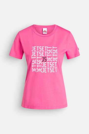 JET SET T-Shirt pink