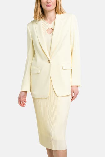 BOSS Blazer 'Jocaluah' hellgelb