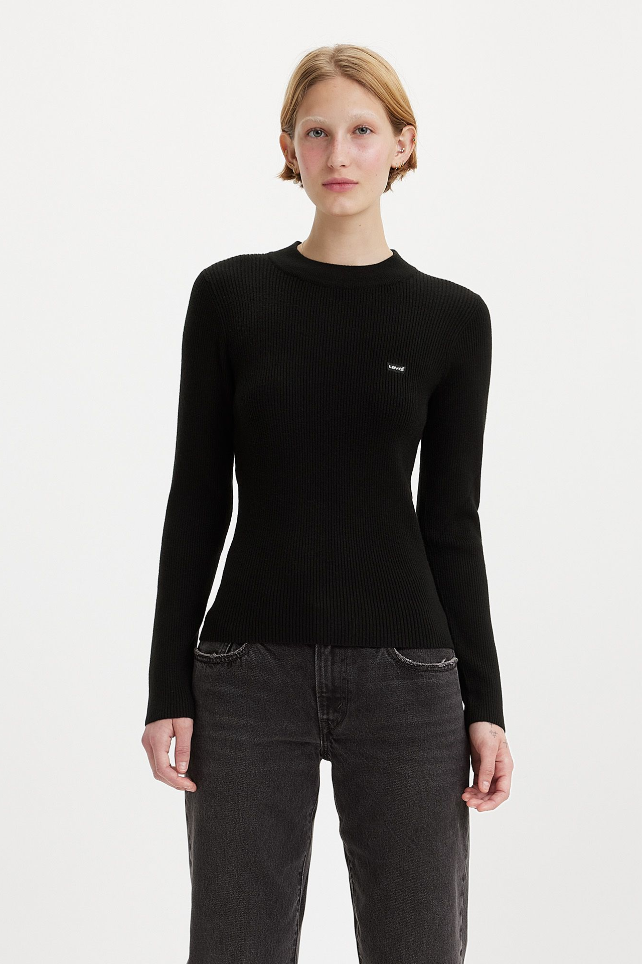 LEVI'S® Langarmshirt schwarz, Bild 1