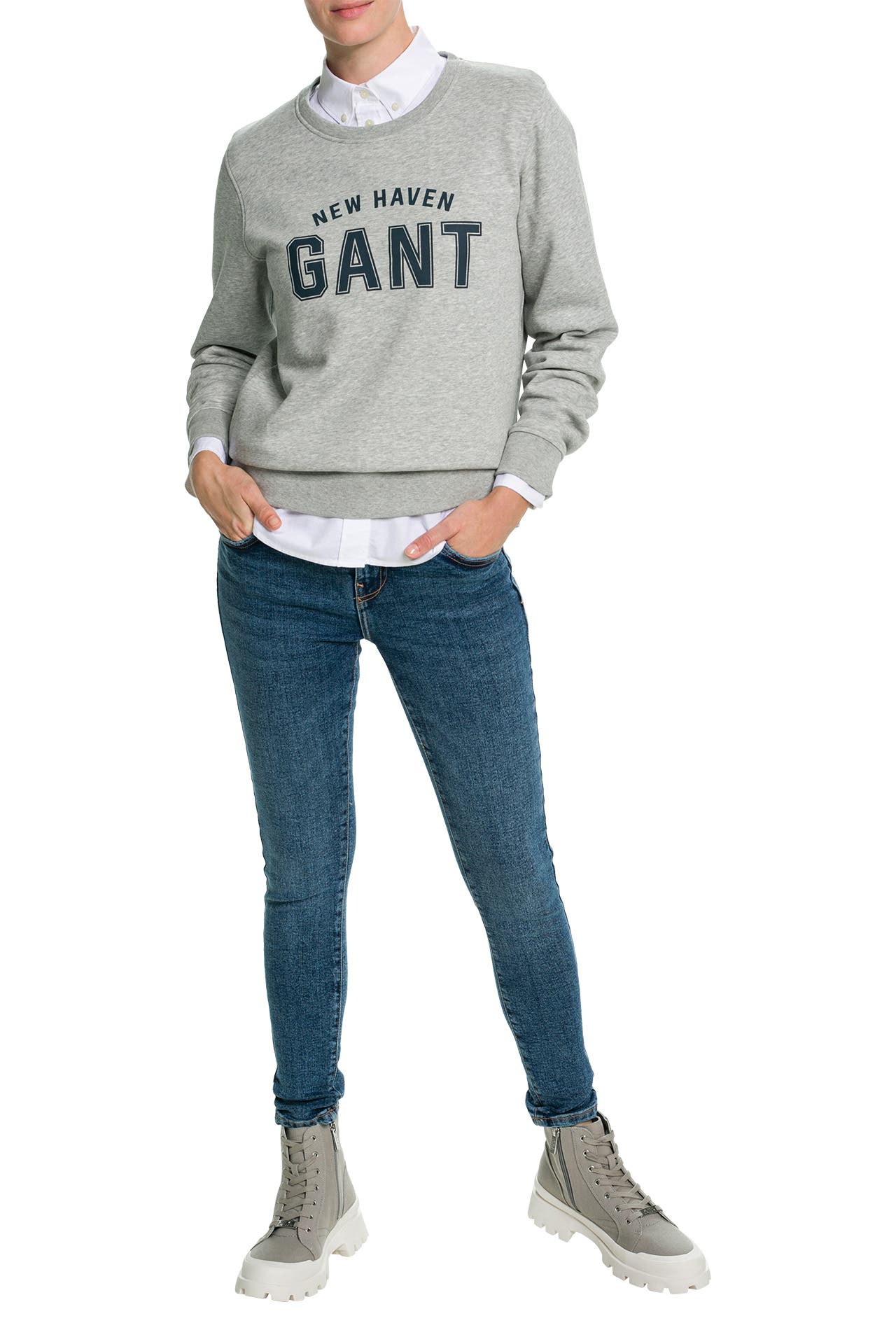 GANT Sweatshirt grau, Bild 1