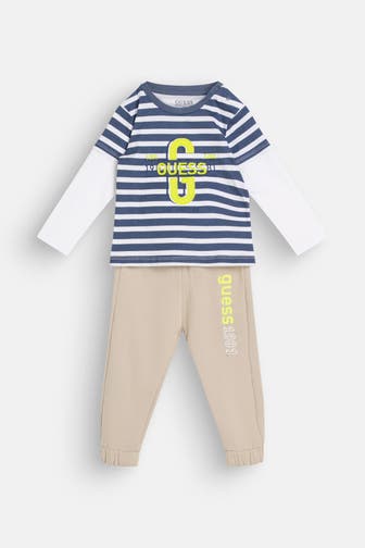 GUESS Set: Longsleeve und Sweatpants