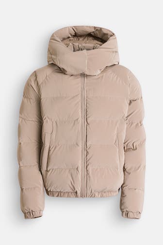 BOMBOOGIE Steppjacke greige