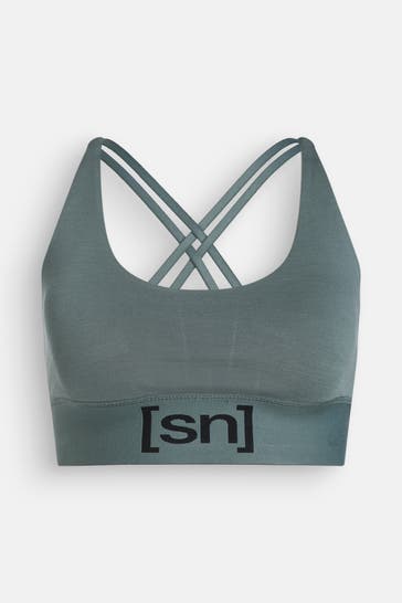 SUPER.NATURAL Sport-Bustier jade