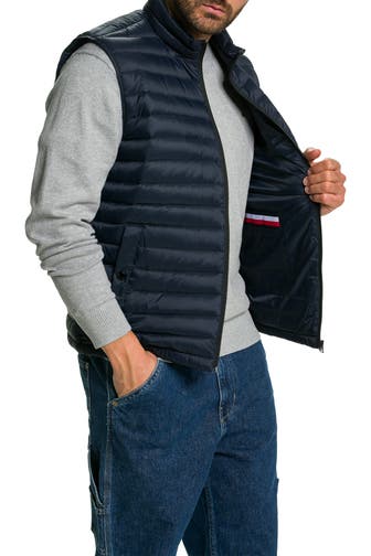 TOMMY HILFIGER Daunensteppweste navy