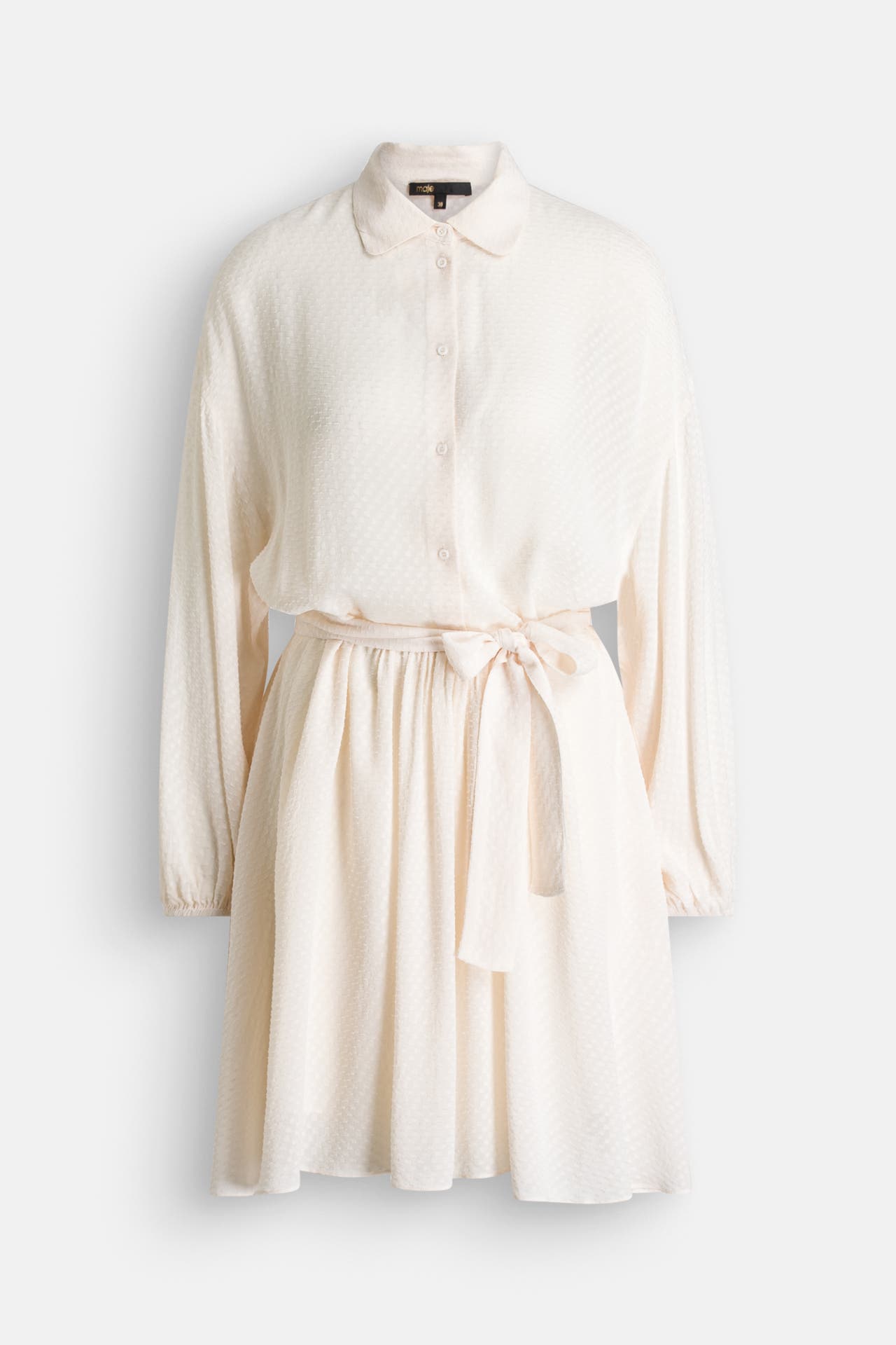 MAJE Blusenkleid ecru, Bild 1