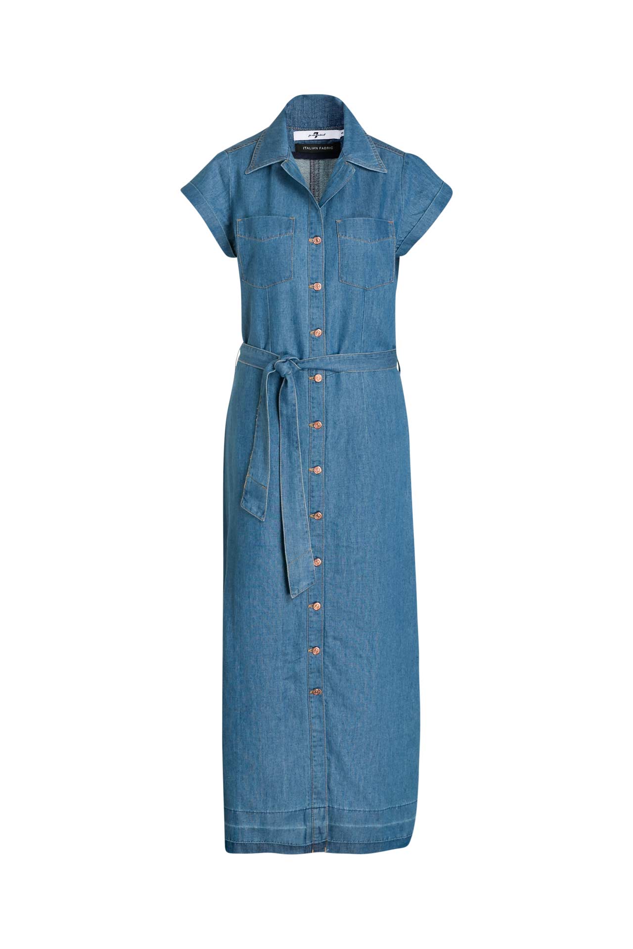 7 FOR ALL MANKIND Jeanskleid blau, Bild 1