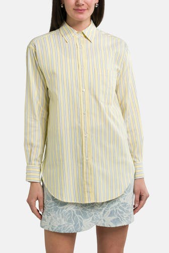 BOSS Hemdbluse gestreift