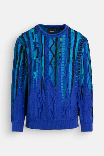 CARLO COLUCCI Strickpullover mehrfarbig