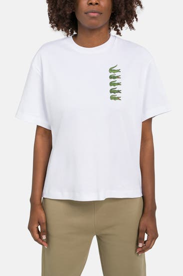 LACOSTE - T-Shirt weiß