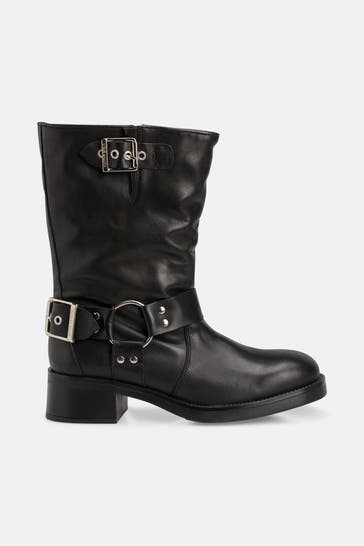 STEVE MADDEN Biker-Boots 'Blessing' schwarz 