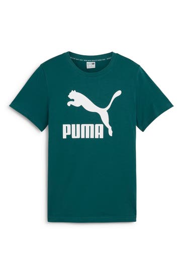 PUMA T-Shirt waldgrün