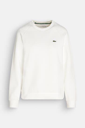 LACOSTE Sweatshirt weiß