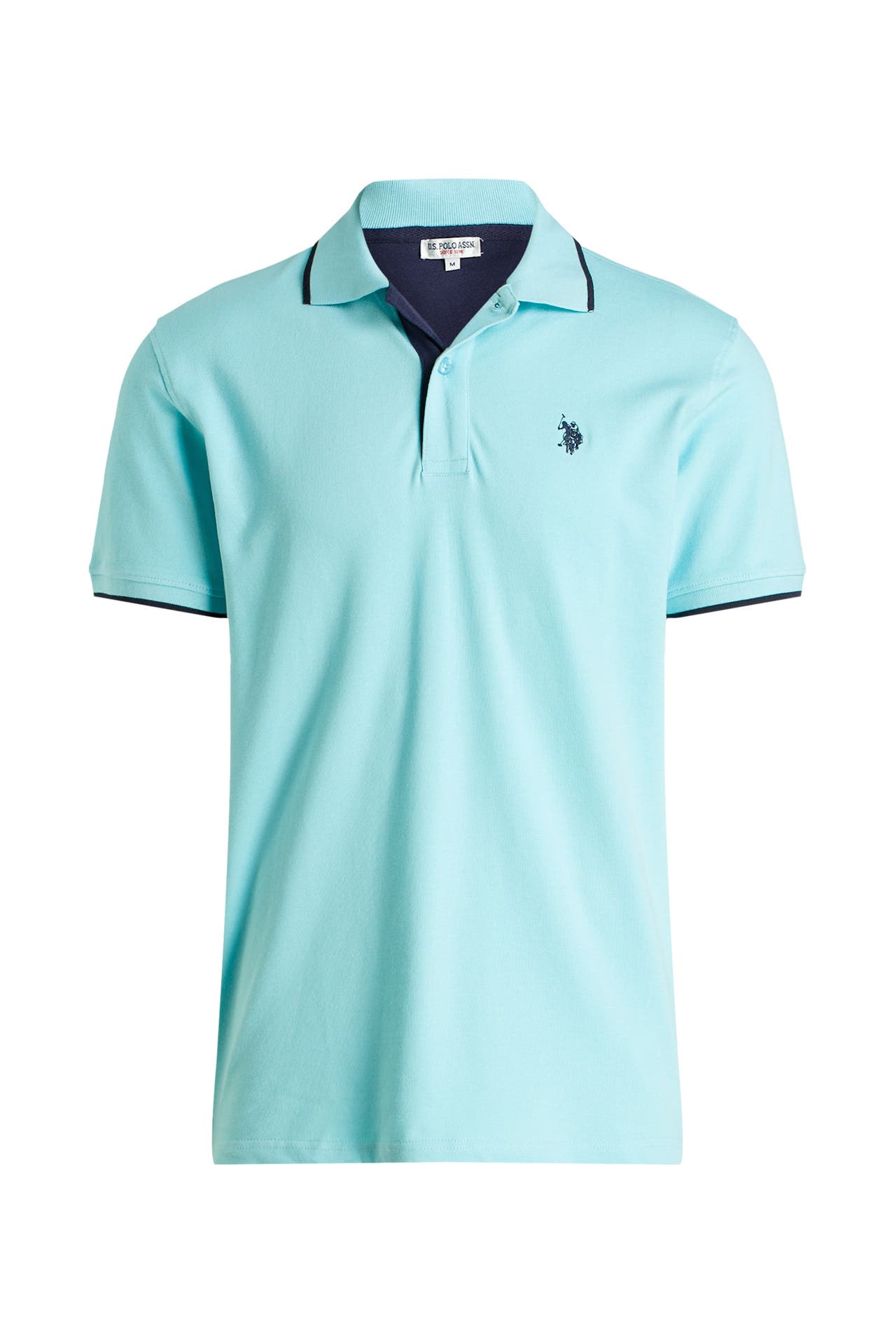 U.S. POLO ASSN. Poloshirt aqua, Bild 1