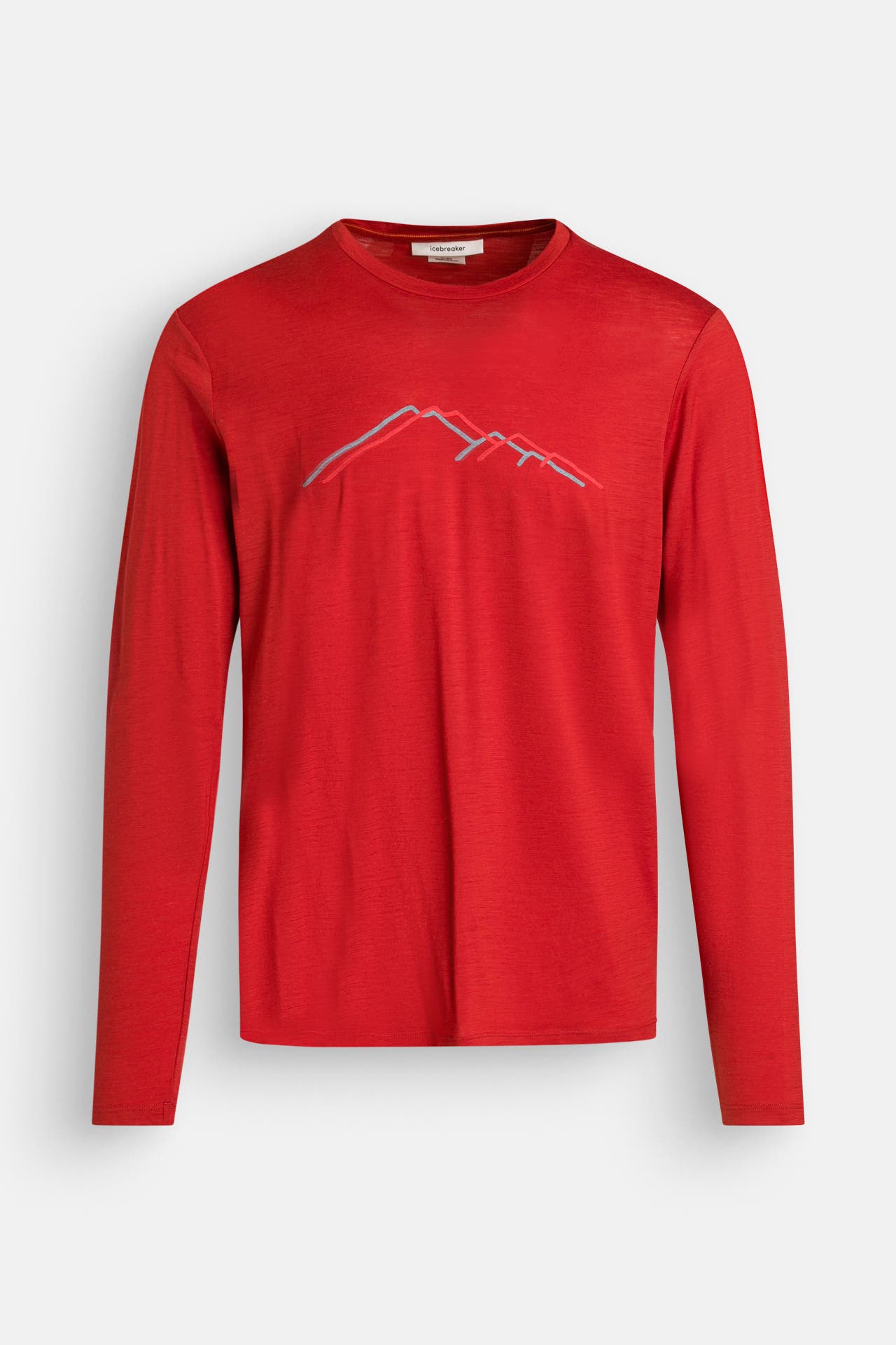 ICEBREAKER Longsleeve orangerot, Bild 1