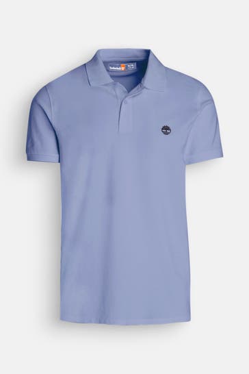 TIMBERLAND Polo-Shirt taubenblau