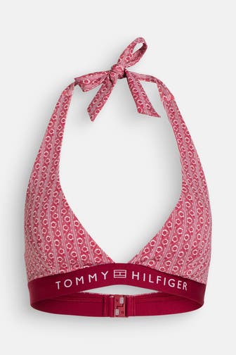 TOMMY HILFIGER Bikini-Top gemustert