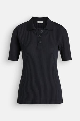 MARC O'POLO Polo-Shirt schwarz