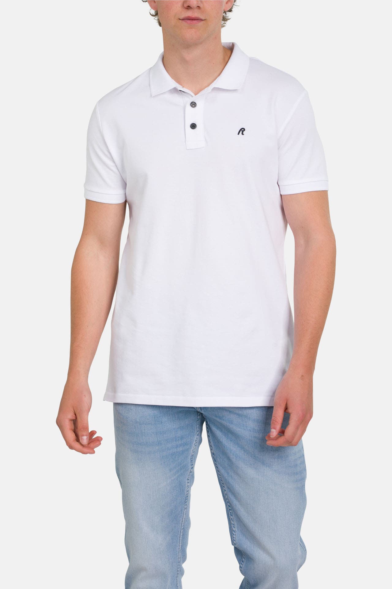 REPLAY Polo-Shirt weiß, Bild 1