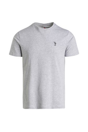 U.S. POLO ASSN. T-Shirt hellgrau meliert