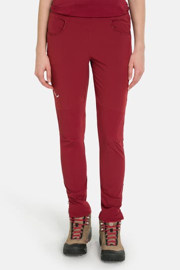 SALEWA Tights 'Agner' dunkelrot