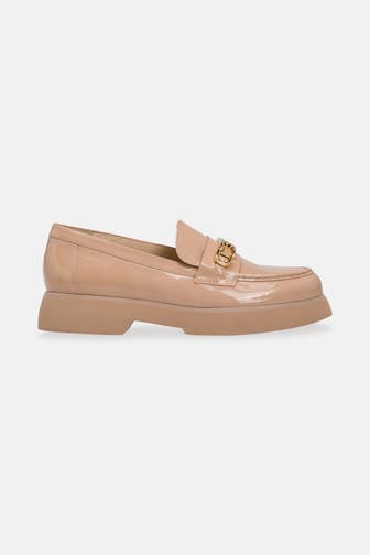 HÖGL Leder-Loafer 'Cecil' beige